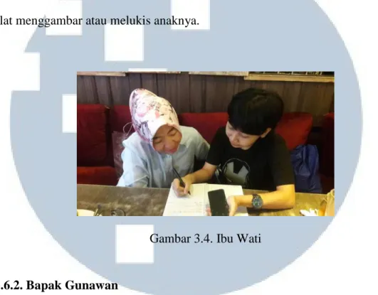 Gambar 3.4. Ibu Wati 