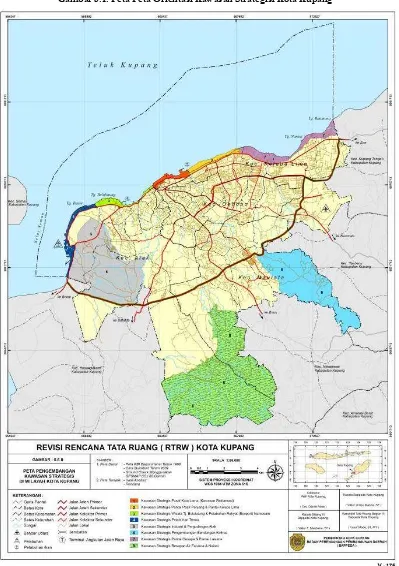 Gambar 5.1. Peta Peta Orientasi Kawasan Strategisl Kota Kupang 