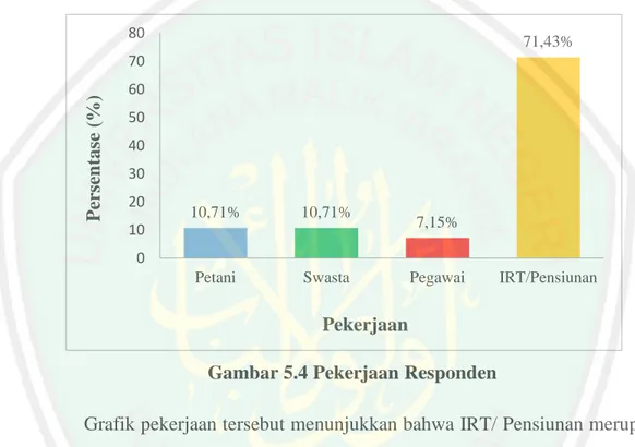 Gambar 5.4 Pekerjaan Responden 