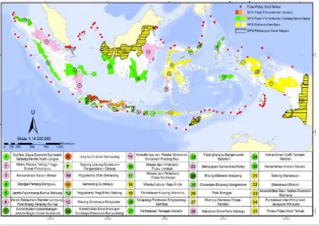 Gambar 3.2 Peta Wilayah Pengembangan Strategis Kementrian PUPR 2015-2019 