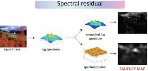 Gambar 3.5 Spectral residual 
