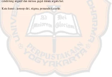 gambar diri dan evaluasi diri yang negatif, baik dalam konteks pekerjaan, keluarga, masyarakat,