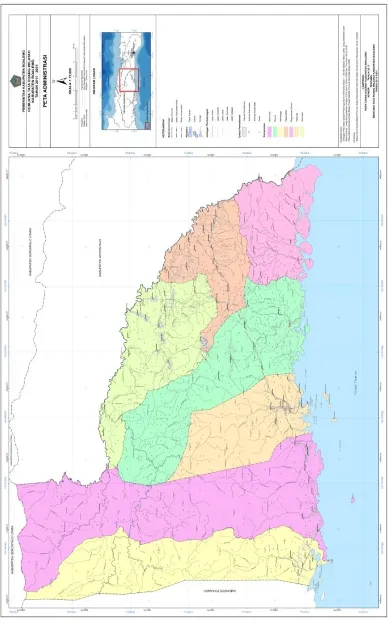 Gambar 6. 1 Peta Wilayah Adminitrasi Kabupaten Boalemo 