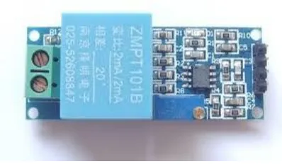 Gambar 3.10 Skema Sensor Tegangan AC ZMPT101B Pengukur Tegangan pada Pelanggan (Slave) 