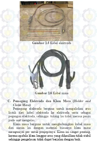 Gambar 2.5 Kabel elektroda 