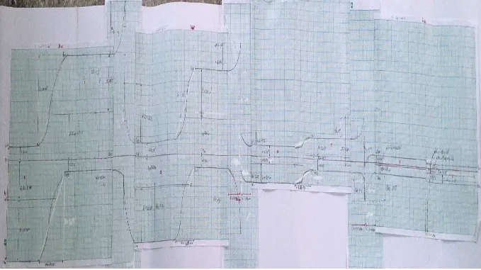 Gambar 4.1 Diagram pita energi rancangan sel surya untuk konsentrasi akseptor dan donor 1015 cm-3