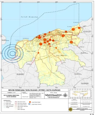 Gambar 4.5. Peta Rawan Bencana Kota Kupang 