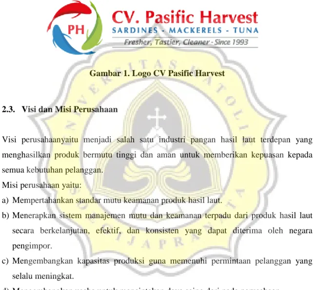 Gambar 1. Logo CV Pasific Harvest 