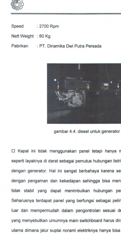 gambar 4.4. diesel untuk generator 