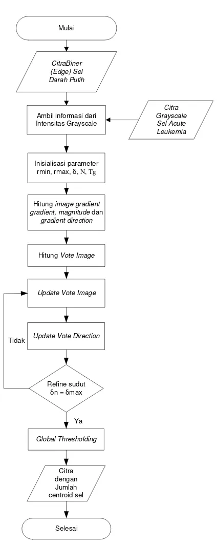 Gambar 3.6 Proses Pencarian Centroid dengan Multi Pass Voting (MPV) 