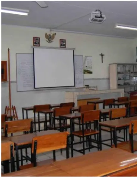 Gambar 1.1 Ruang Kelas Konvensional  (sumber: google.com)