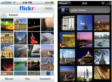 Gambar 2.17. Gallery Pattern (Mobile Design Pattern Gallery, 2012) 