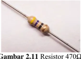 Gambar 2.11  Resistor 470Ω  2.4.3 Dioda 