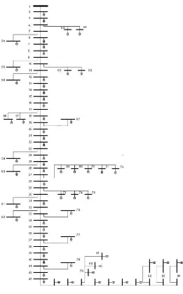 Gambar 3.2 Singe Line Diagram Penyulang NR7 