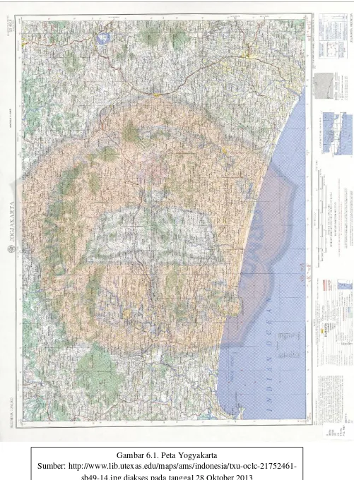 Gambar 6.1. Peta Yogyakarta 96 