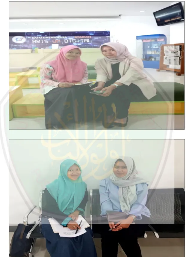 Foto Wawancara Bersama Pihak Bank BRI Syariah Kantor Cabang Malang 
