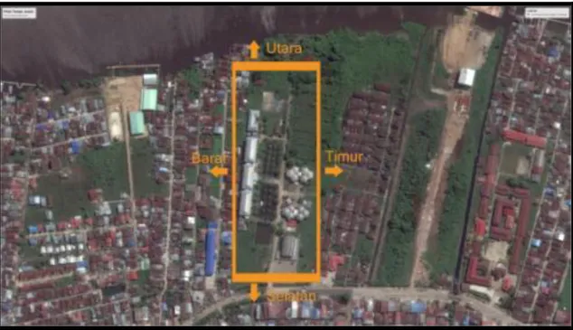 Gambar 1: Peta Lokasi Universitas Panca Bhakti Pontianak 