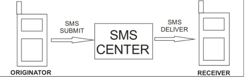 Gambar 2.1 Sistem Kerja SMS  2.3 Kehamilan 