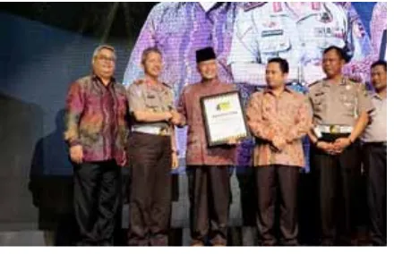 Gambar 4.3. STIE Widya Wiwaha  Indonesia Road Safety Award (IRSA) 