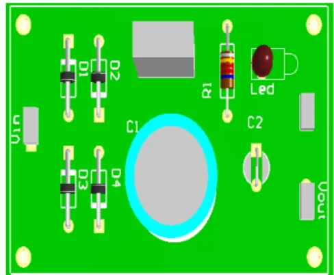 Gambar 7. PCB Sistem Power Supply 1 