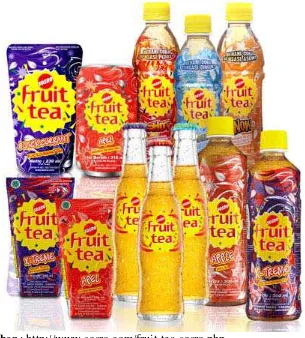 Gambar 4.2 produk fruit tea 