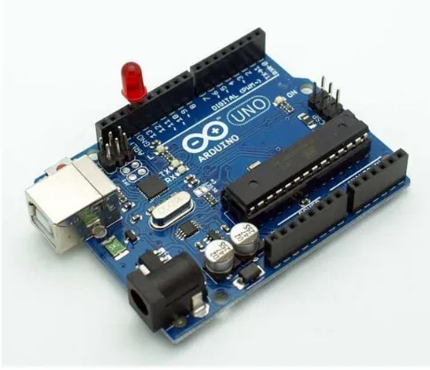 Gambar 2.15 Arduino Uno dengan Chip ATmega328 