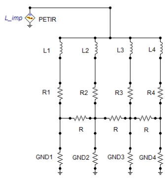 Gambar 3.3 Permodelan SPE pada ATP/EMTP 