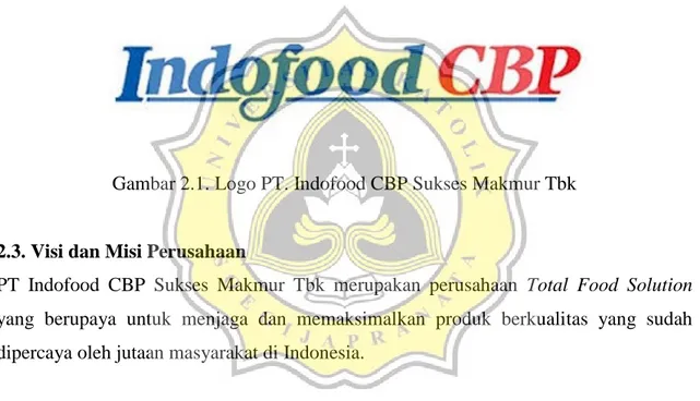 Gambar 2.1. Logo PT. Indofood CBP Sukses Makmur Tbk 