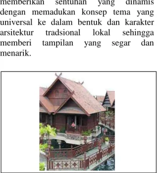 Gambar 5.Karakter Dan Bentuk Arsitektur Tradisional Lokal Dimana Timpa Laja Sering