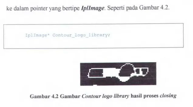 Gambar 4.1  Contoh RGB Logo library yang ditampilkan dalam bentuk gambar 