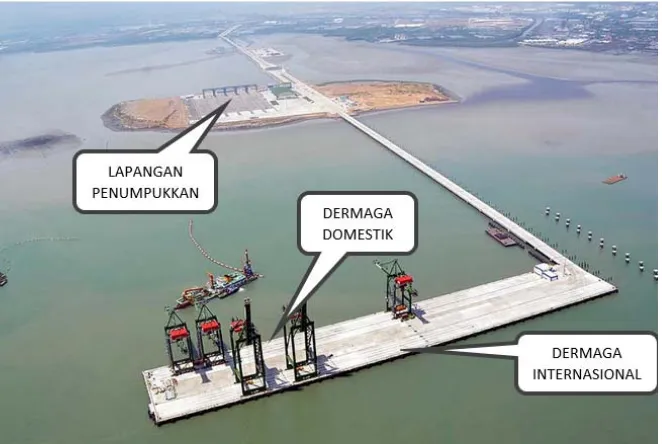 Gambar 2. 9 Dermaga Terminal Teluk Lamong 