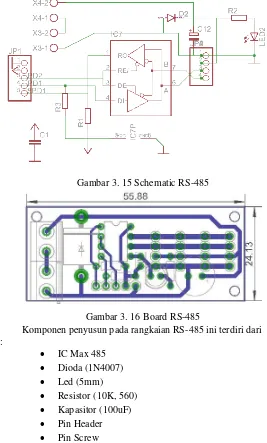 Gambar 3. 15 Schematic RS-485 