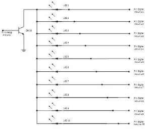 Gambar 3.10 Wiring Indikator Kekuatan Genggam 