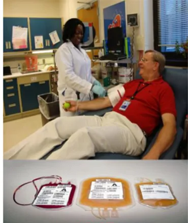 Gambar 3. Pelaksanaan donor darah 
