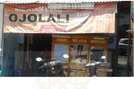 Gambar 9. Foto pangkalan bakso milik bapak Suyato 