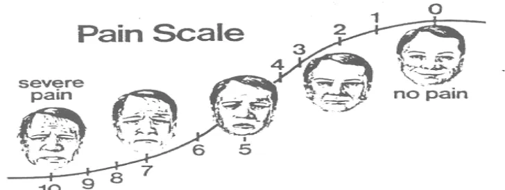 Gambar 7. Visual Analogue Scale 
