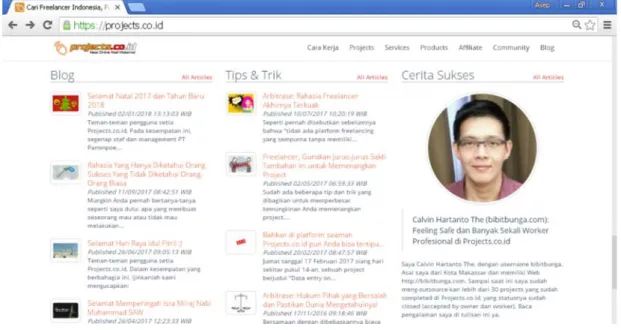 Gambar 4. Pemberi Kerja atau Project Owner (www.bibitbunga.com)