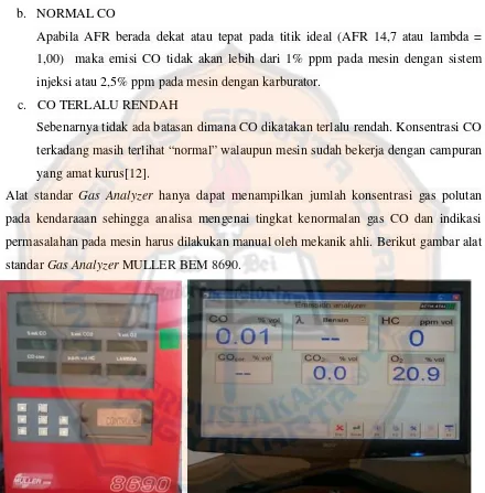 Gambar 2.1. Gas Analyzer MULLER BEM 8690