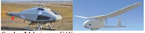 Gambar 2.1 Jenis sayap UAV