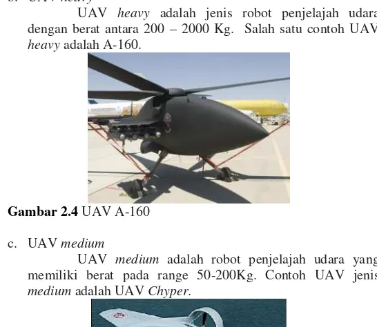 Gambar 2.4 UAV A-160