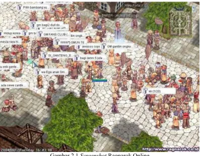 Gambar 2.1 Screenshot Ragnarok Online 