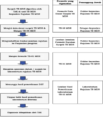 Gambar 2.1 Alur Penemuan Kasus TB MDR 