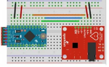 Gambar 3.5  Rangkaian elektrokardiograf 