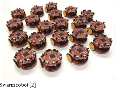 Gambar 2.1 Swarm robot [2] 