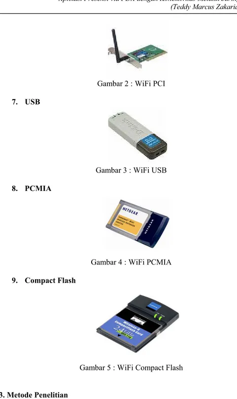 Gambar 2 : WiFi PCI  7. USB 