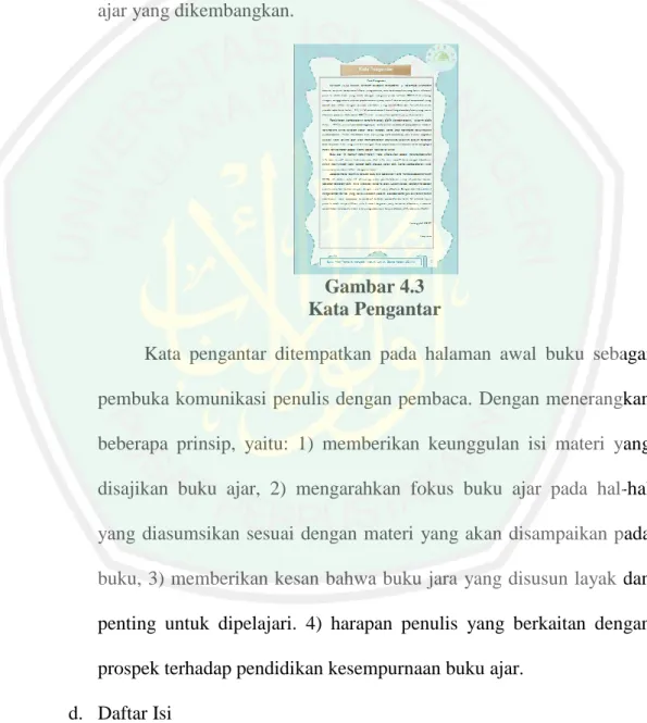 Gambar 4.3  Kata Pengantar 