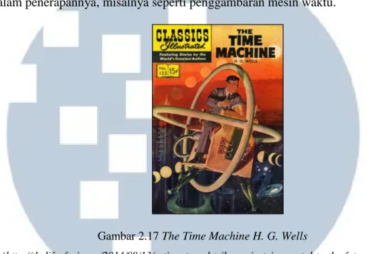 Gambar 2.17 The Time Machine H. G. Wells 