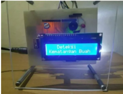 Gambar 5. Alat Deteksi Kematangan Optimum Berbasis Sensor LDR 