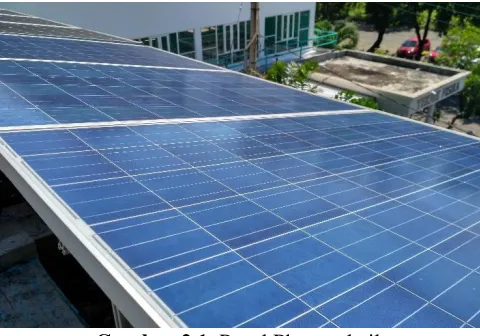Gambar 2.1. Panel Photovoltaik  