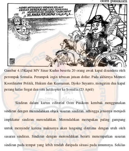 Gambar 4.15Kapal MV Sinar Kudus beserta 20 orang awak kapal disandera oleh 